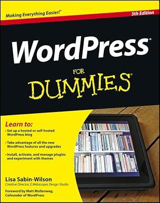 WordPress For Dummies by Sabin–Wilson, Lisa | Paperback | Internet Guides & Online Services