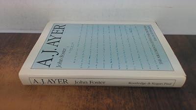 Ayer (Arguments of the Philosophers) by Foster, John | Hardcover | History Of Western Philosophy 2