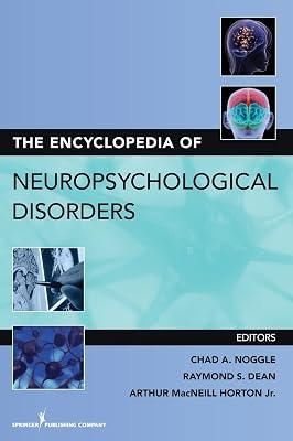 The Encyclopedia of Neuropsychological Disorders (Hb 2012) by Noggle C. A. | Hardcover | Neurology & Clinical Neurophysiology 2