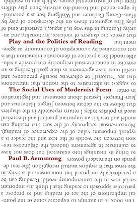 Play And The Politics Of Reading: The Social Uses Of Modernist Form by Armstrong, Paul B. | Hardcover | Literary Criticism