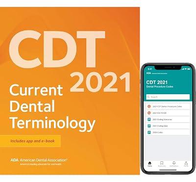 Cdt 2021: Current Dental Terminology by American Dental Association | Spiral_Bound | Medical 2