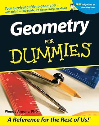 Geometry For Dummies® by Arnone PhD, Wendy | Paperback | Geometry