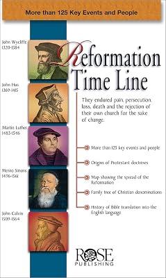 Reformation Time Line by Rose Publishing | Pamphlet | Religion 2