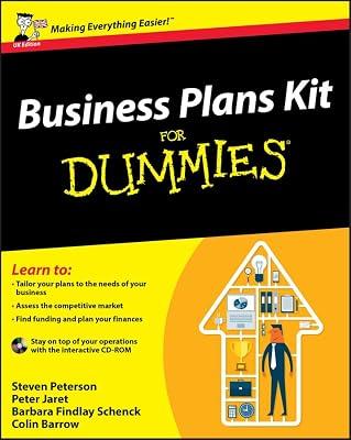 Business Plans Kit For Dummies by Peterson, Steven D.; Barrow, Colin; Schenck, Barbara Findlay; Jaret, Peter E. | Paperback | Business & Economics