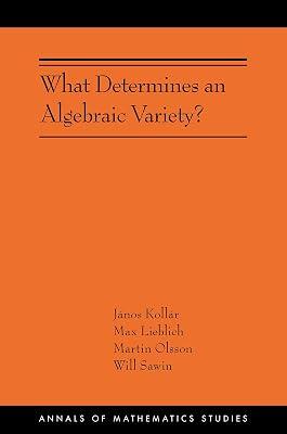 What Determines an Algebraic Variety? by Olsson, Martin; Sawin, Will; Lieblich, Max; Kollár, János | Hardcover | Mathematics 2