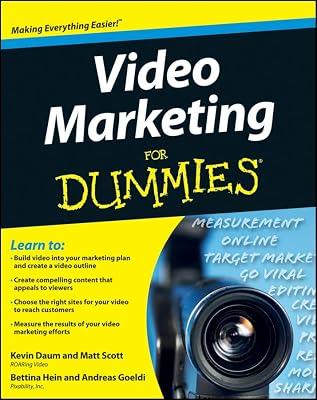 Video Marketing For Dummies by Daum, Kevin; Hein, Bettina; Scott, Matt; Goeldi, Andreas | Paperback | Sales & Marketing