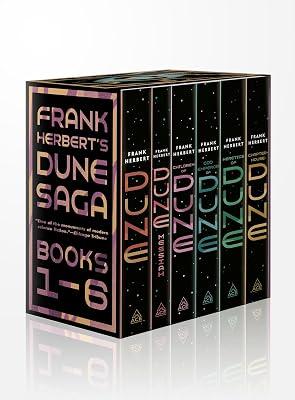 Frank Herbert's Dune Saga 6-Book Boxed Set: Dune, Dune Messiah, Children of Dune, God Emperor of Dune, Heretics of Dune, andChapterhouse: Dune by Herbert, Frank | Paperback | Fiction 2