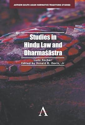 Studies in Hindu Law and Dharma????stra (Anthem South Asian Normative Traditions Studies) by Rocher, Ludo | Paperback | Religion 2