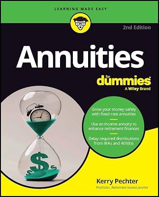 Annuities for Dummies (For Dummies (Business & Personal Finance)) by Pechter, Kerry | Paperback | Business & Economics 2