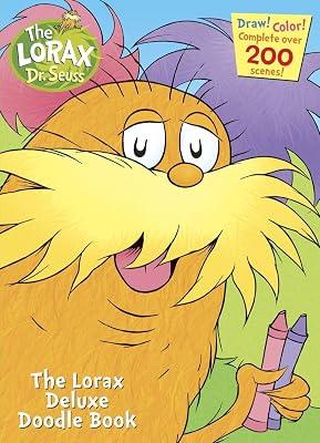 The Lorax Deluxe Doodle Book by Golden Books Publishing Company | Paperback | Fiction 2