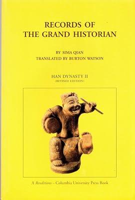 Records of the Grand Historian: Han Dynasty: 65 (Records of Civilization, Sources and Studies, No 65) by Sima, Qian | Paperback | Asian History 2