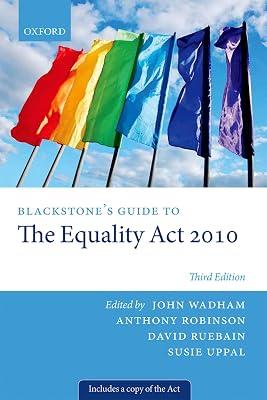 Blackstone's Guide to the Equality Act 2010 | Paperback | Human Rights & Civil Liberties Law 2