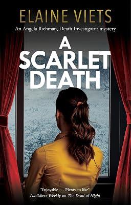 A Scarlet Death: 8 (An Angela Richman, Death Investigator mystery) by Viets, Elaine | Hardcover | Crime & Mystery 2