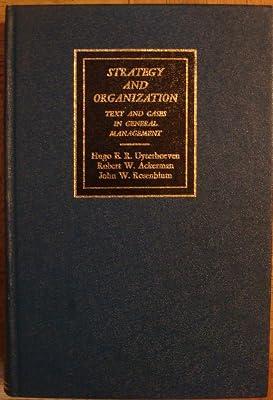 Strategy and organization: Text and cases in general management | Hardcover 2