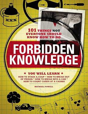 Forbidden Knowledge: 101 Things Not Everyone Should Know How to Do by Gusto, James | Paperback | Humor 2
