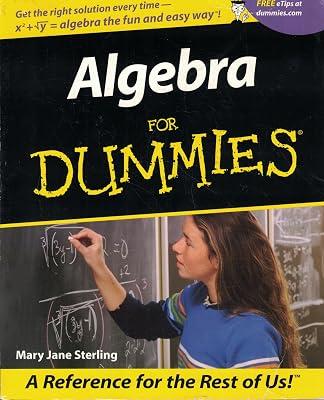 Algebra I For Dummies® by Sterling, Mary Jane | Paperback | Algebra 2