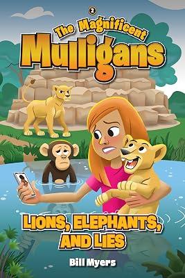 LIONS ELEPHANTS & LIES (The Magnificent Mulligans, 2) by Myers, Bill | Paperback | Juvenile Fiction 2
