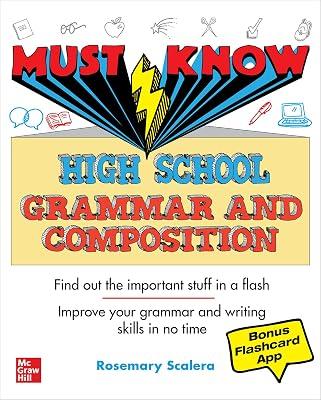 MUST KNOW HIGH SCHOOL GRAMMAR & COMPOSIT by Scalera, Rosemary | Paperback | Young Adult Nonfiction 2