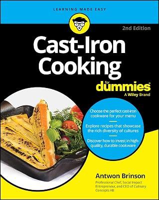 Cast-Iron Cooking for Dummies by Brinson, Antwon | Paperback | Cooking 2