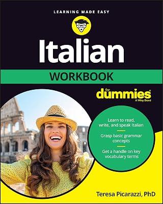 Italian Workbook For Dummies, 2nd Edition (For Dummies (Language & Literature)) by Picarazzi, Teresa L. | Paperback | Foreign Language Study 2