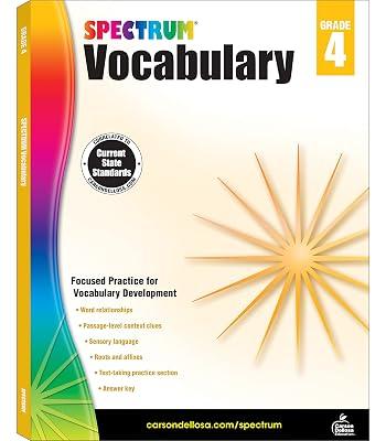 Spectrum Vocabulary, Grade 4 by Spectrum | Paperback | Juvenile Nonfiction 2