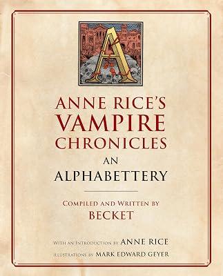 Anne Rice's Vampire Chronicles An Alphabettery by Becket; Rice, Anne | Paperback | Fiction 2