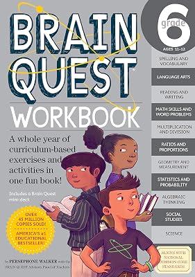Brain Quest Workbook: 6th Grade by Walker, Persephone | Paperback | Juvenile Nonfiction 2