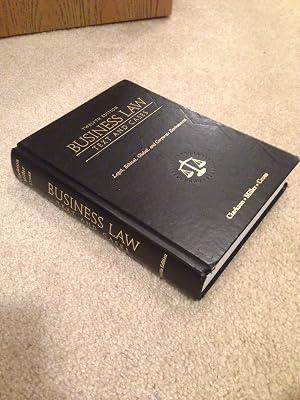 Business Law: Text and Cases: Legal, Ethical, Global, and Corporate Environment by Clarkson, Kenneth; Cross, Frank; Miller, Roger | Hardcover | Commercial Law 2