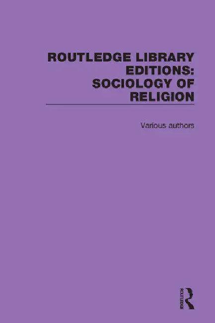 Sociology of Religion (English)