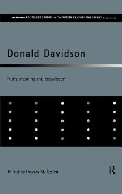 Donald Davidson (English, Ursula M. Zeglen)