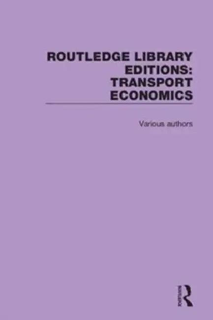 Transport Economics (English)