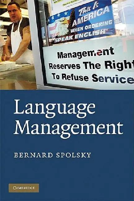 Language Management (English, Bernard Spolsky)