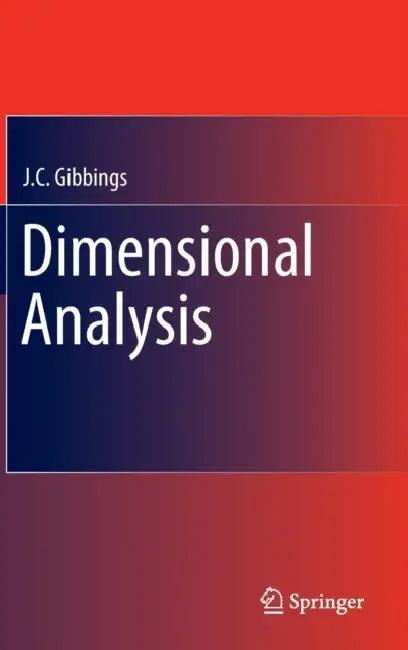 Dimensional Analysis (English, J. C. Gibbings)