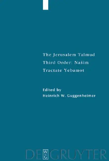 Tractate Yebamot (English, Heinrich W. Guggenheimer)