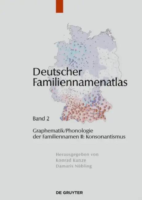 Deutscher Familiennamenatlas (English, Konrad (EDT)/ Nubling, Damaris (EDT) Kunze)