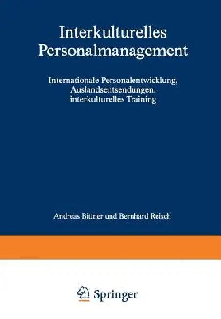 Interkulturelles Personalmanagement (English, Andreas Bittner | Bernhard Reisch)