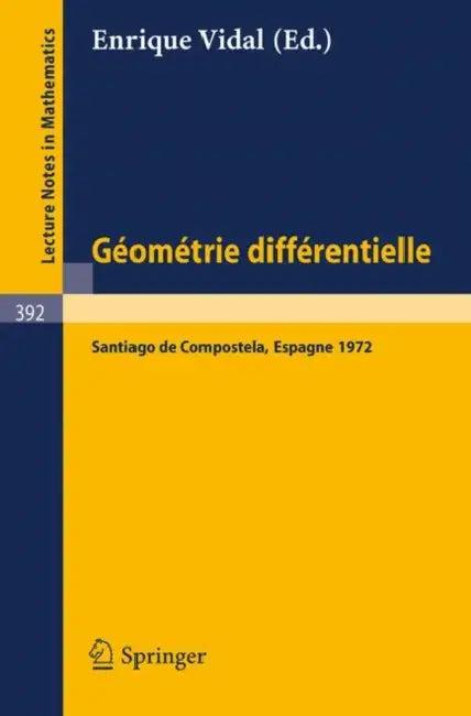 Geometrie Differentielle (English, E. Vidal)