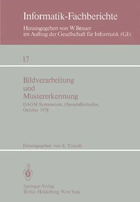 Bildverarbeitung Und Mustererkennung (English, E. Triendl)