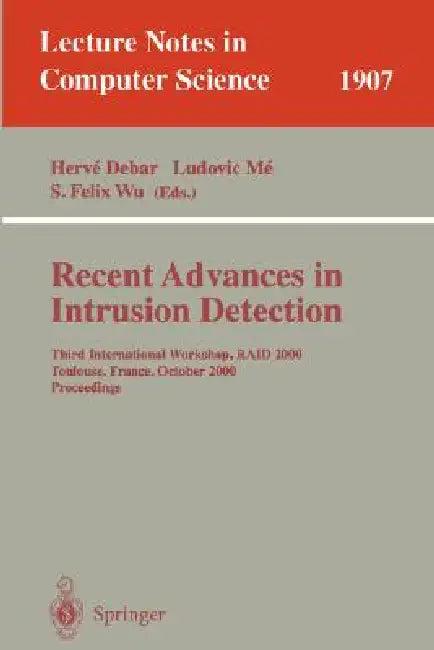 Recent Advances in Intrusion Detection (English, Herve Debar | Ludovic Me | S. Felix Wu)