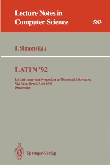 Latin '92 (English, Imre Simon)