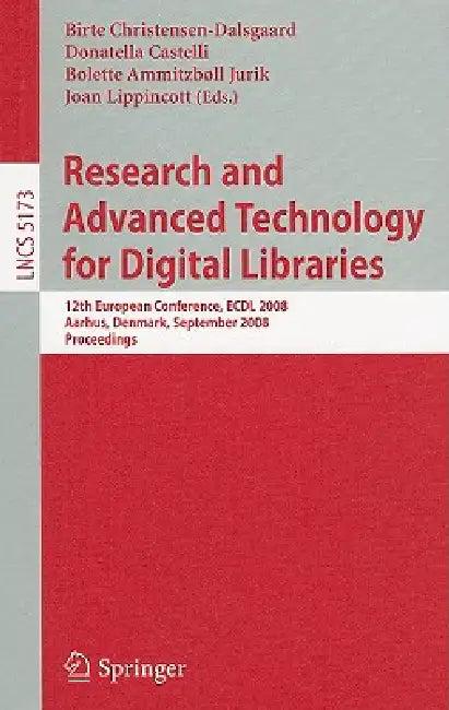 Research and Advanced Technology for Digital Libraries (English, Birte Christensen-Dalsgaard | Donatella Castelli | Bolette Ammitzboll Jurik)