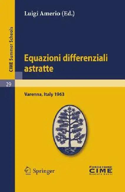 Equazioni Differenziali Astratte (English, Luigi Amerio)