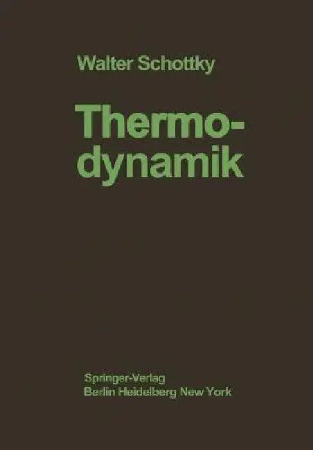 Thermodynamik (English, W. Schottky | H. Ulich | C. Wagner)