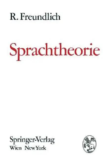 Sprachtheorie (English, Rudolf Freundlich)