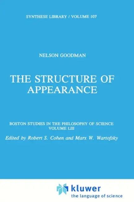 The Structure of Appearance (English, Nelson Goodman | Geoffrey Hellman)