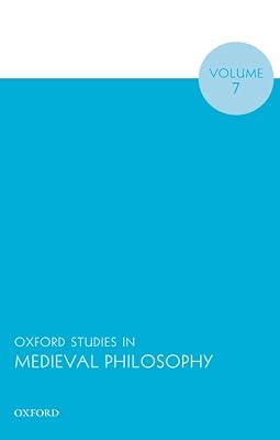 Oxford Studies in Medieval Philosophy Volume 7 | Paperback | Western Philosophy: Medieval & Renaissance 2