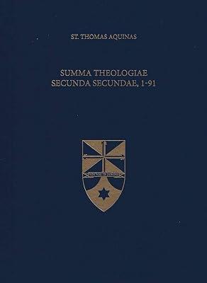 Summa Theologiae Secunda Secundae, 1-91 by Thomas, Aquinas, Saint | Imitation_Leather | History 2
