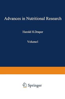 Advances in Nutritional Research by Draper, H. | Paperback | Medical 2