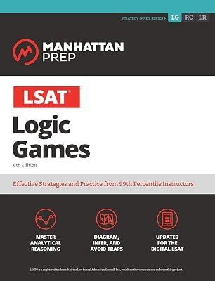 Lsat Logic Games (Manhattan Prep LSAT Prep) by Manhattan Prep | Paperback | Study Aids 2