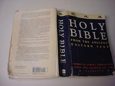 Holy Bible: From Ancient Eastern Text by Lamsa, George M. | Paperback | Bibles 2